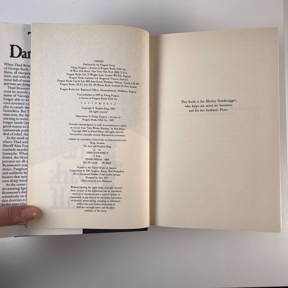 2/$30 -  The Dark Half by Stephen King - Picture 8 of 15